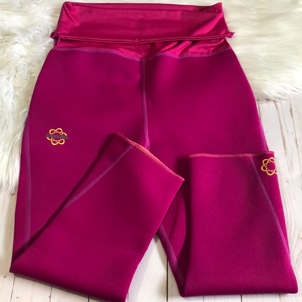 ZAGGORA Neoprene pink workout pants size M